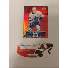 DC-24 Mitch Marner Red Parallel Die Cut Set 2021-22 Tim Hortons UD Upper Deck 